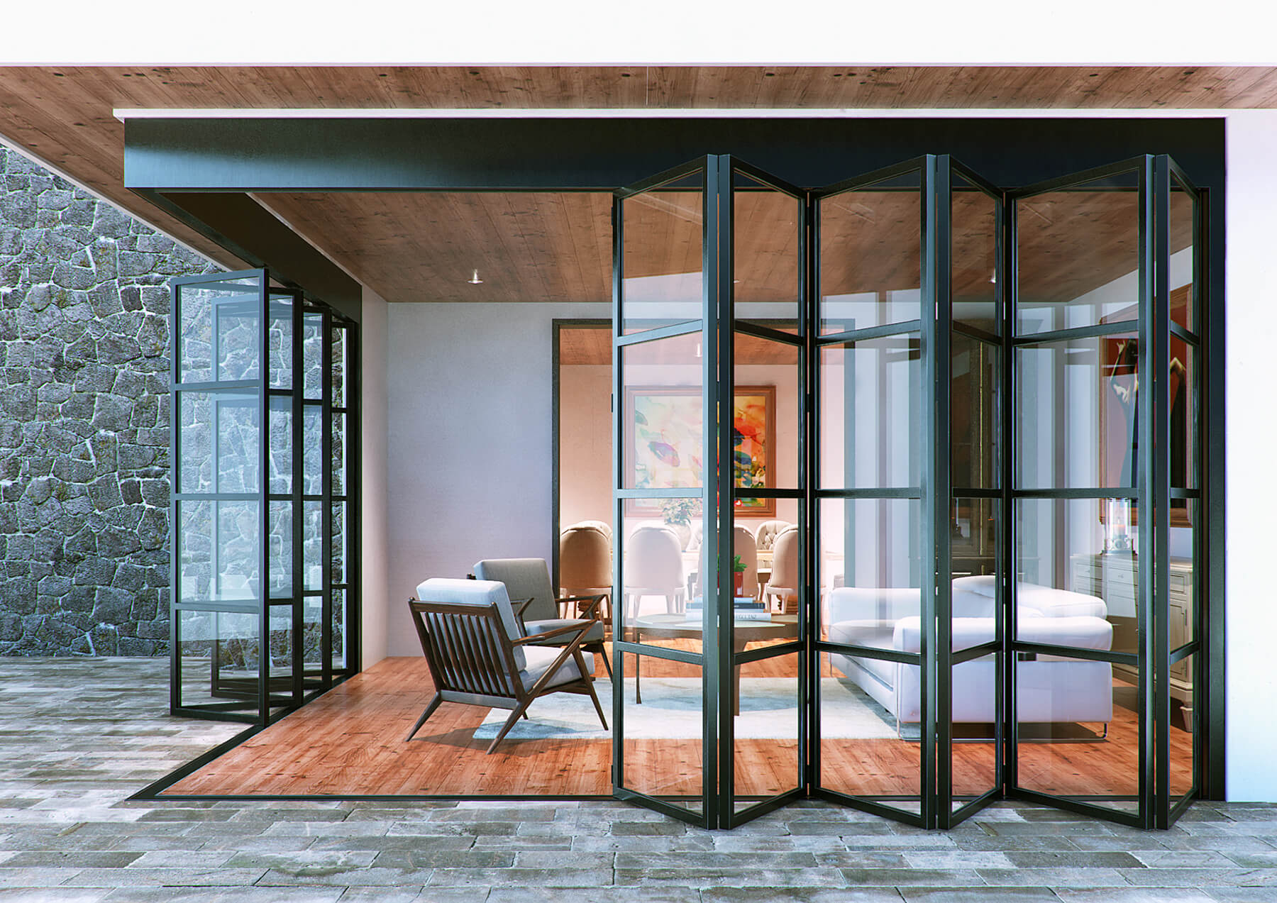 A38 – Folding Door