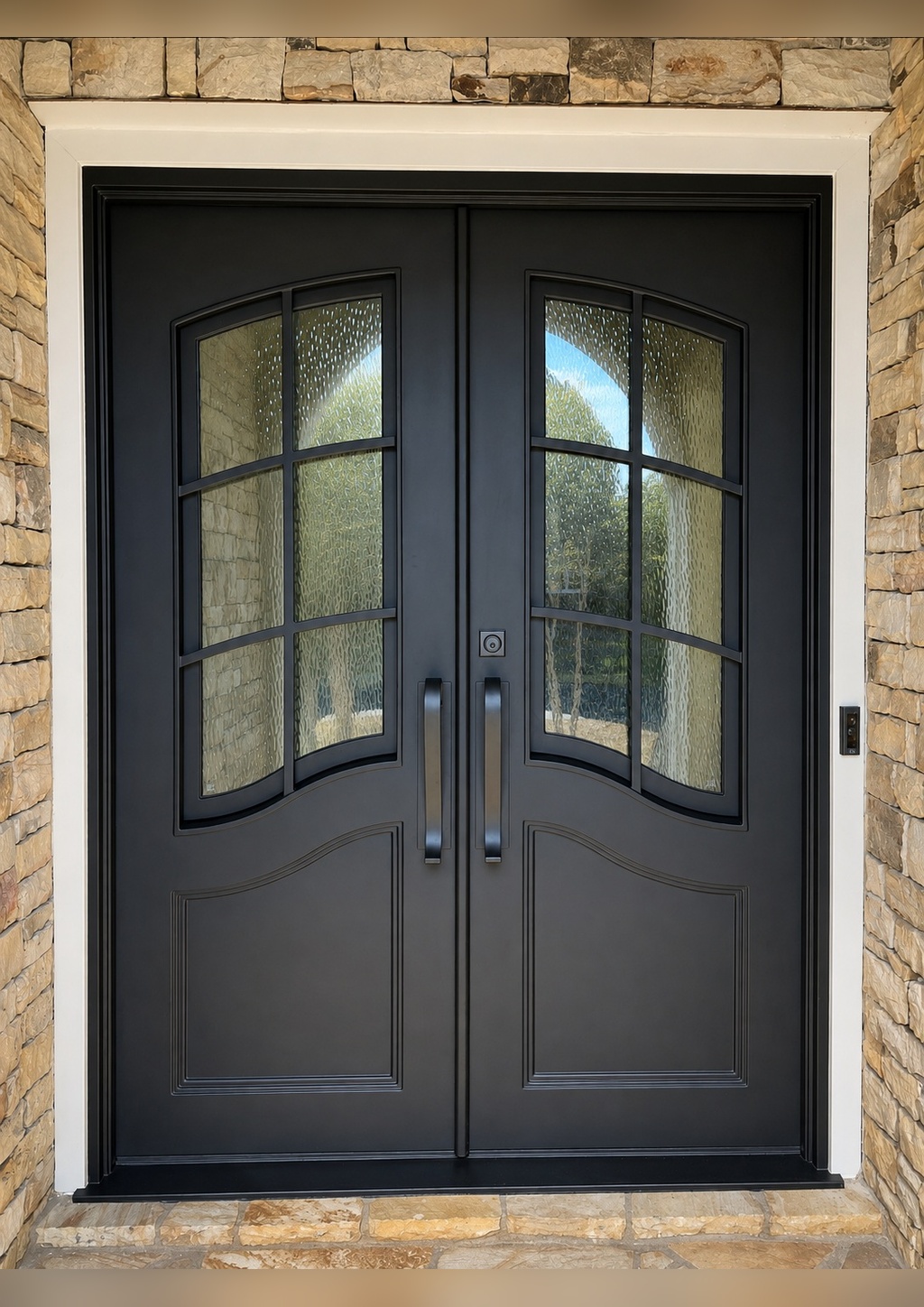 Iron Entry Double Door - PS7277