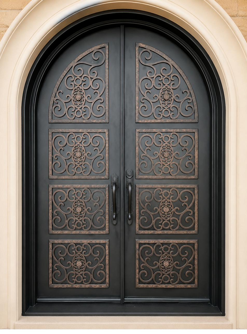Iron Entry Double Door - PS7281