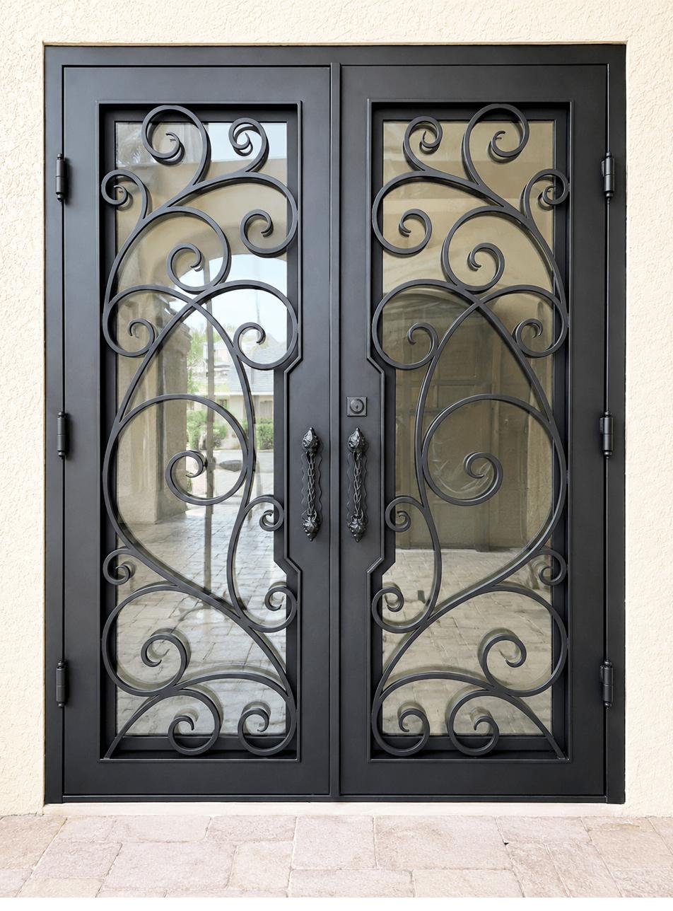 Iron Entry Double Door - PS7305