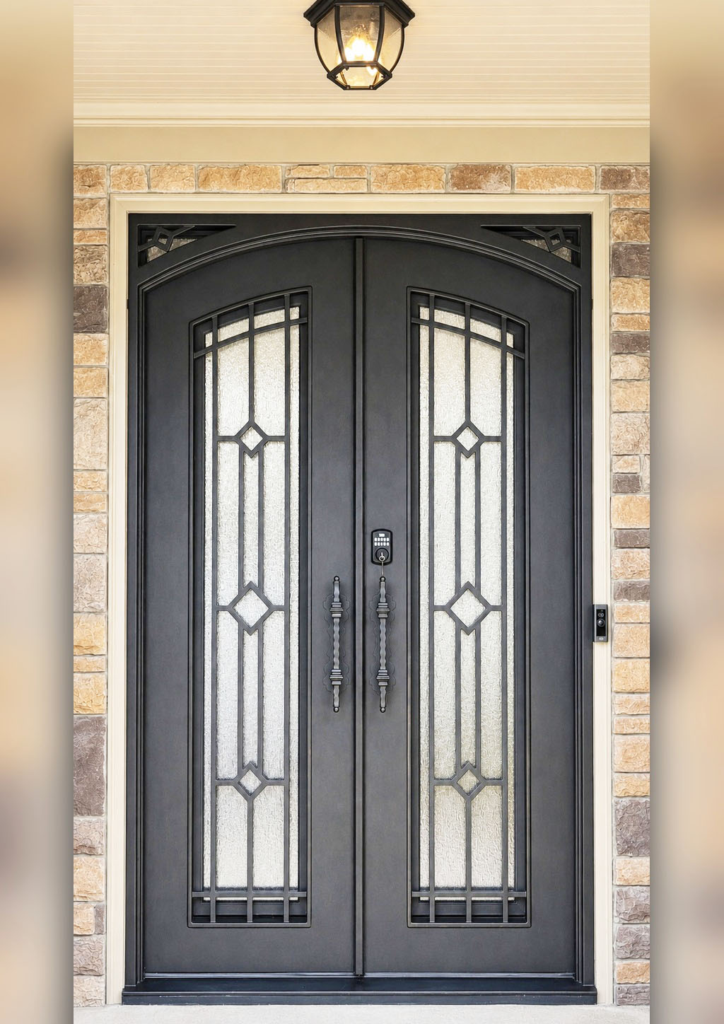 Iron Entry Double Door - PS7315