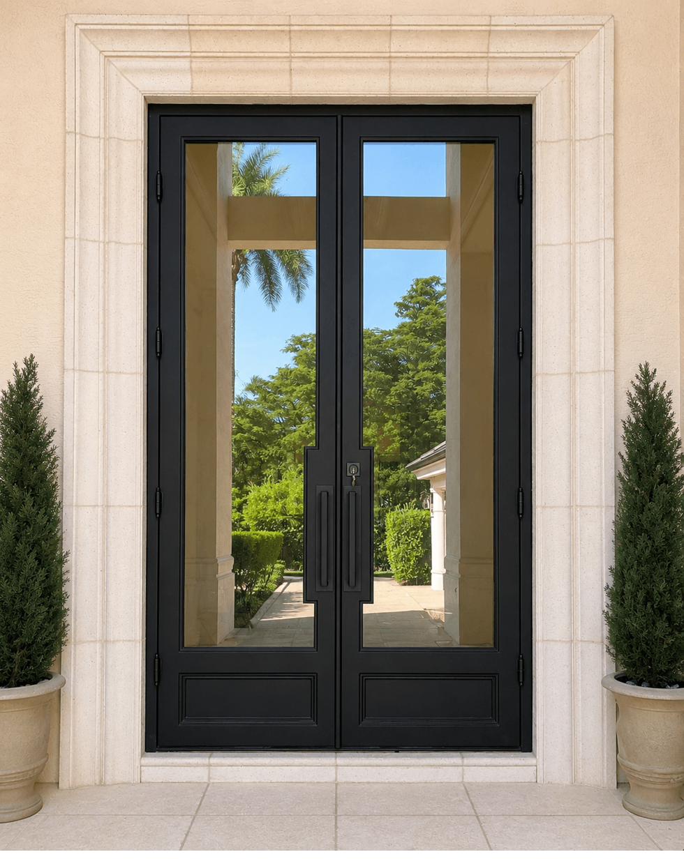 Iron Entry Double Door - PS7329