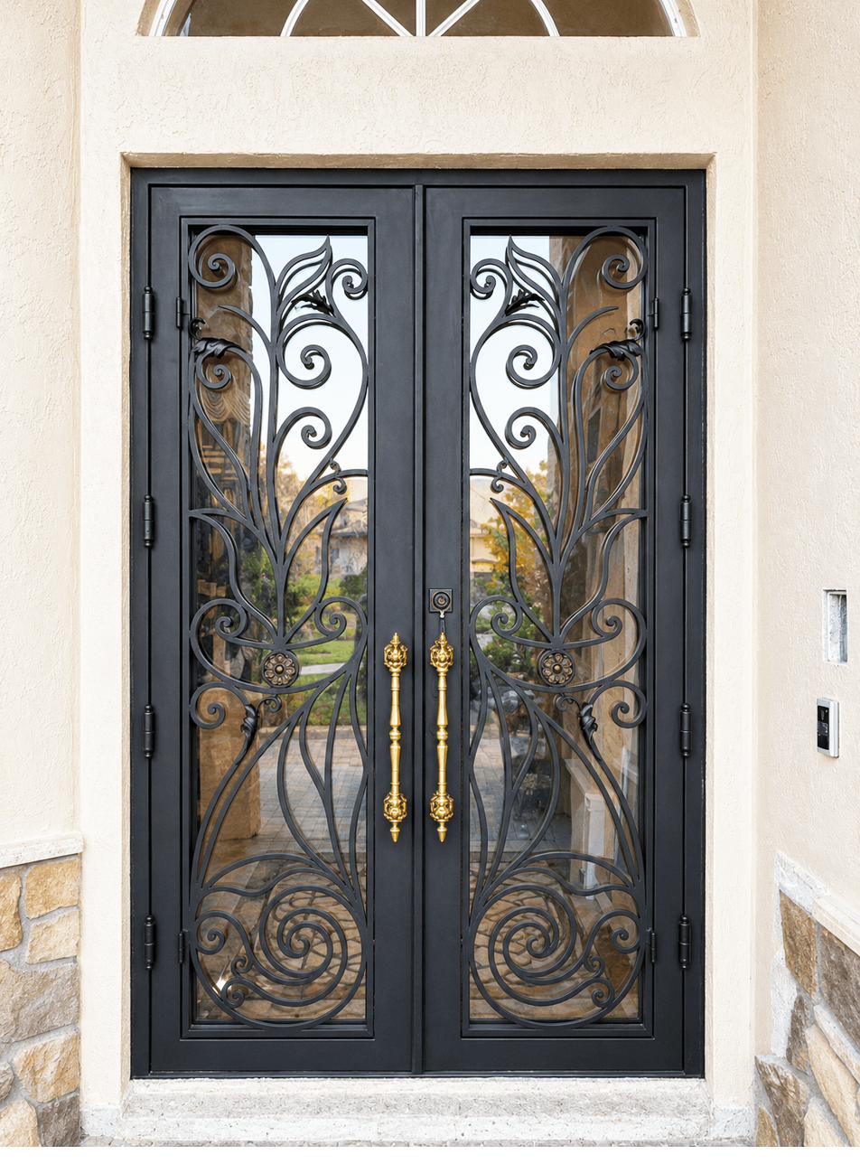Iron Entry Double Door - PS7365