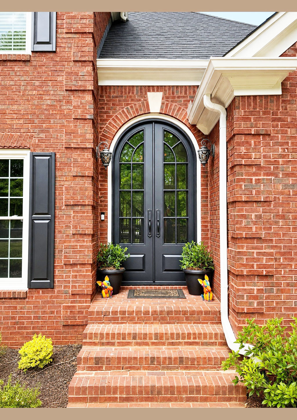 Iron Entry Double Door - PS7205