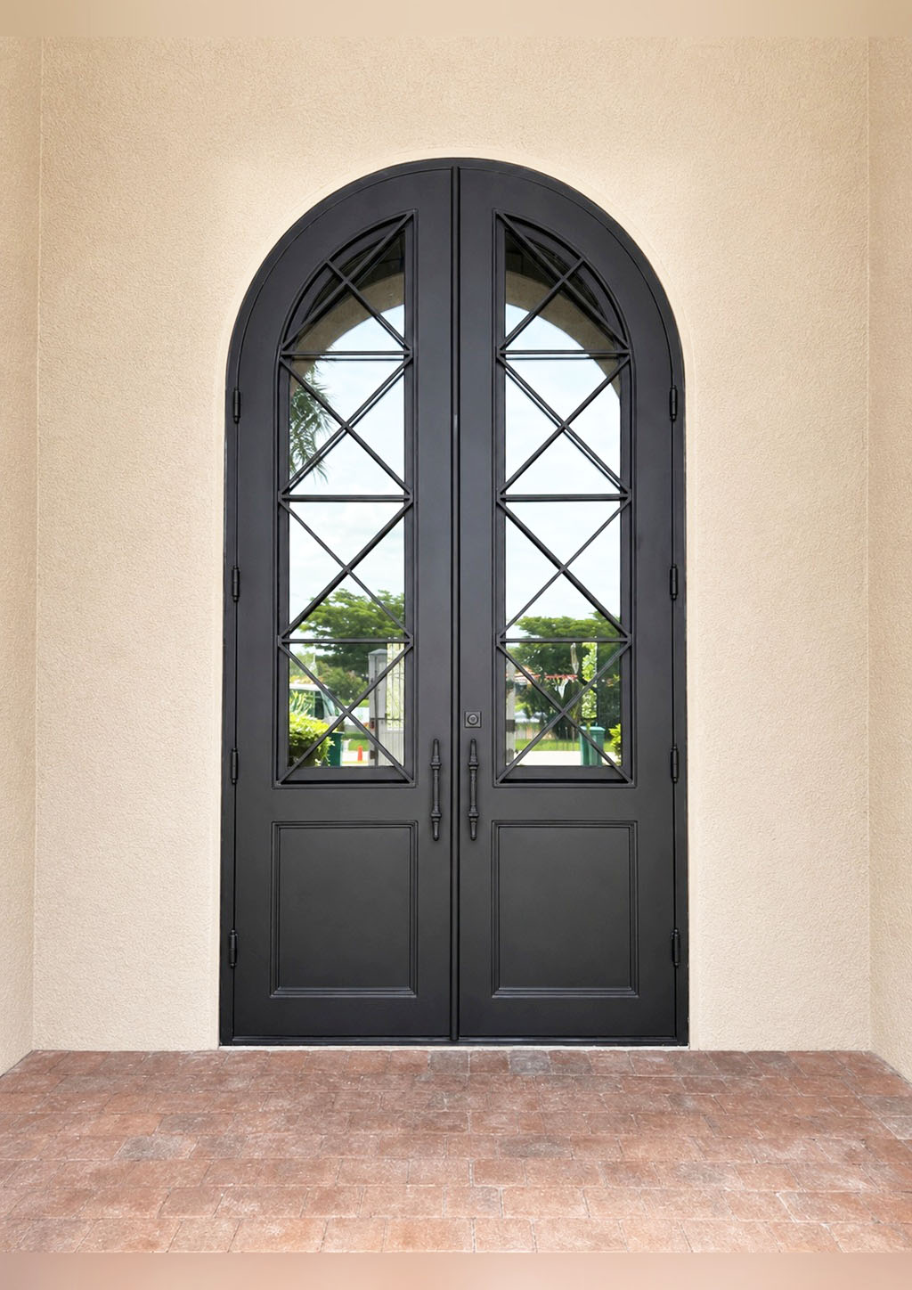 Iron Entry Double Door - PS7223