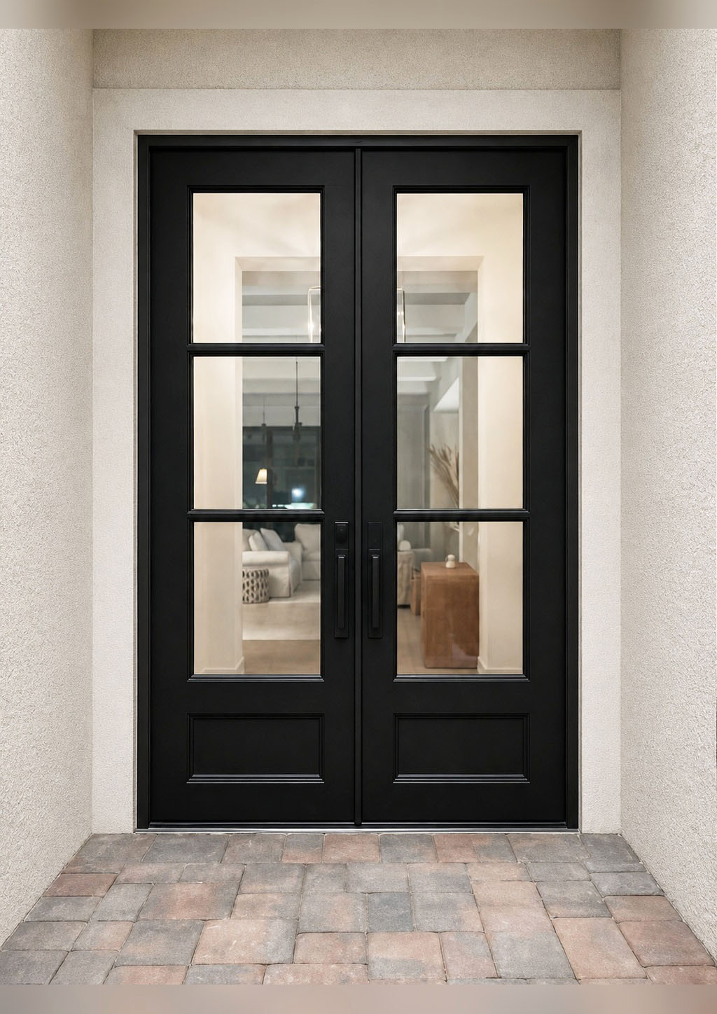Iron Entry Double Door - PS7225