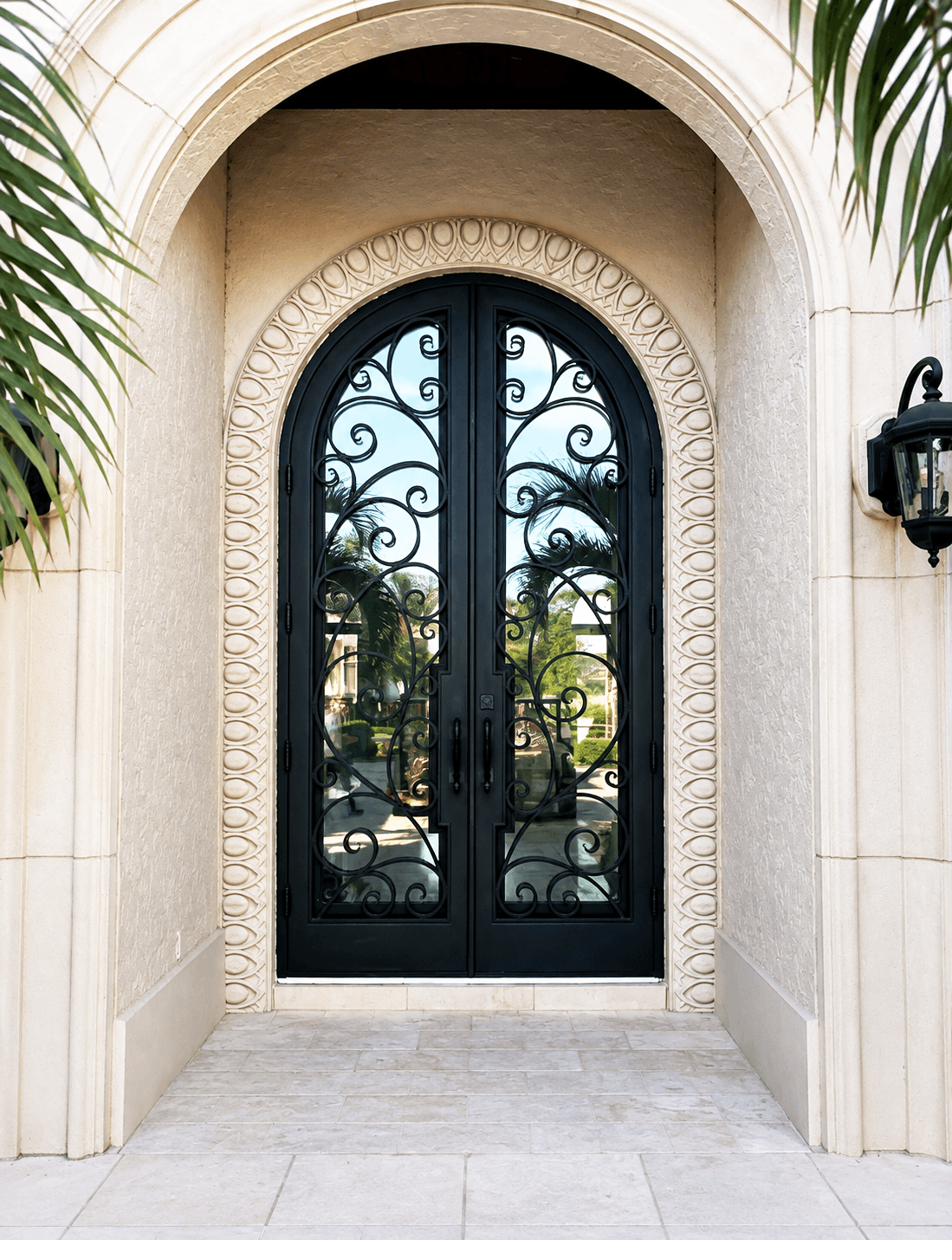 Iron Entry Double Door - PS7231