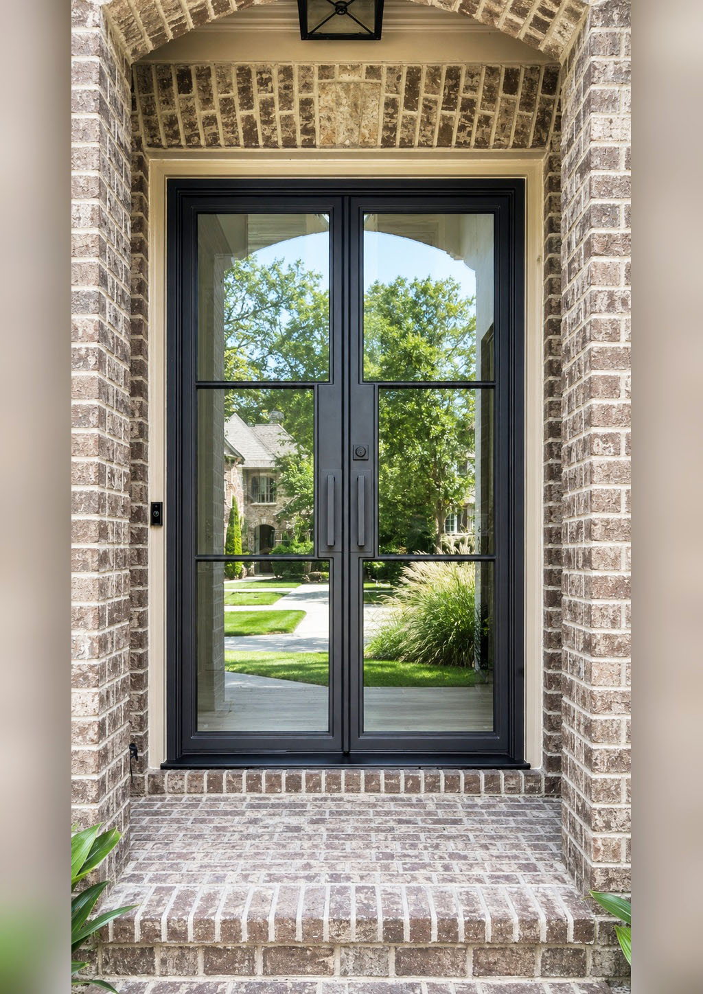 Iron Entry Double Door - PS7355