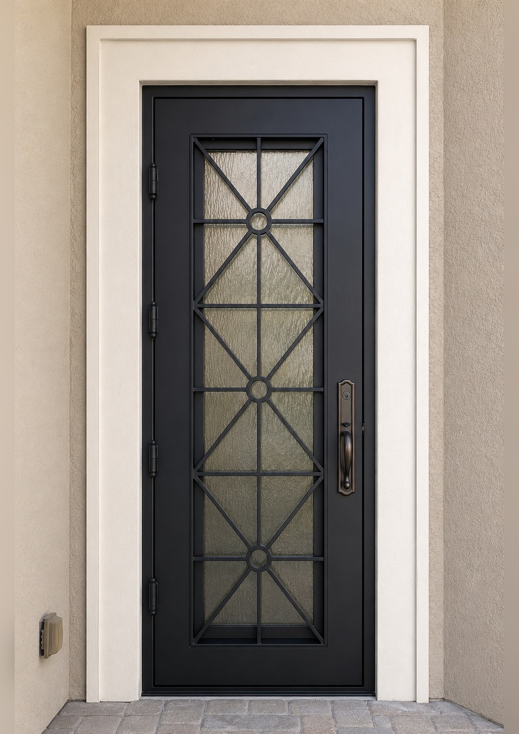 Iron Entry Single Door - PS7213