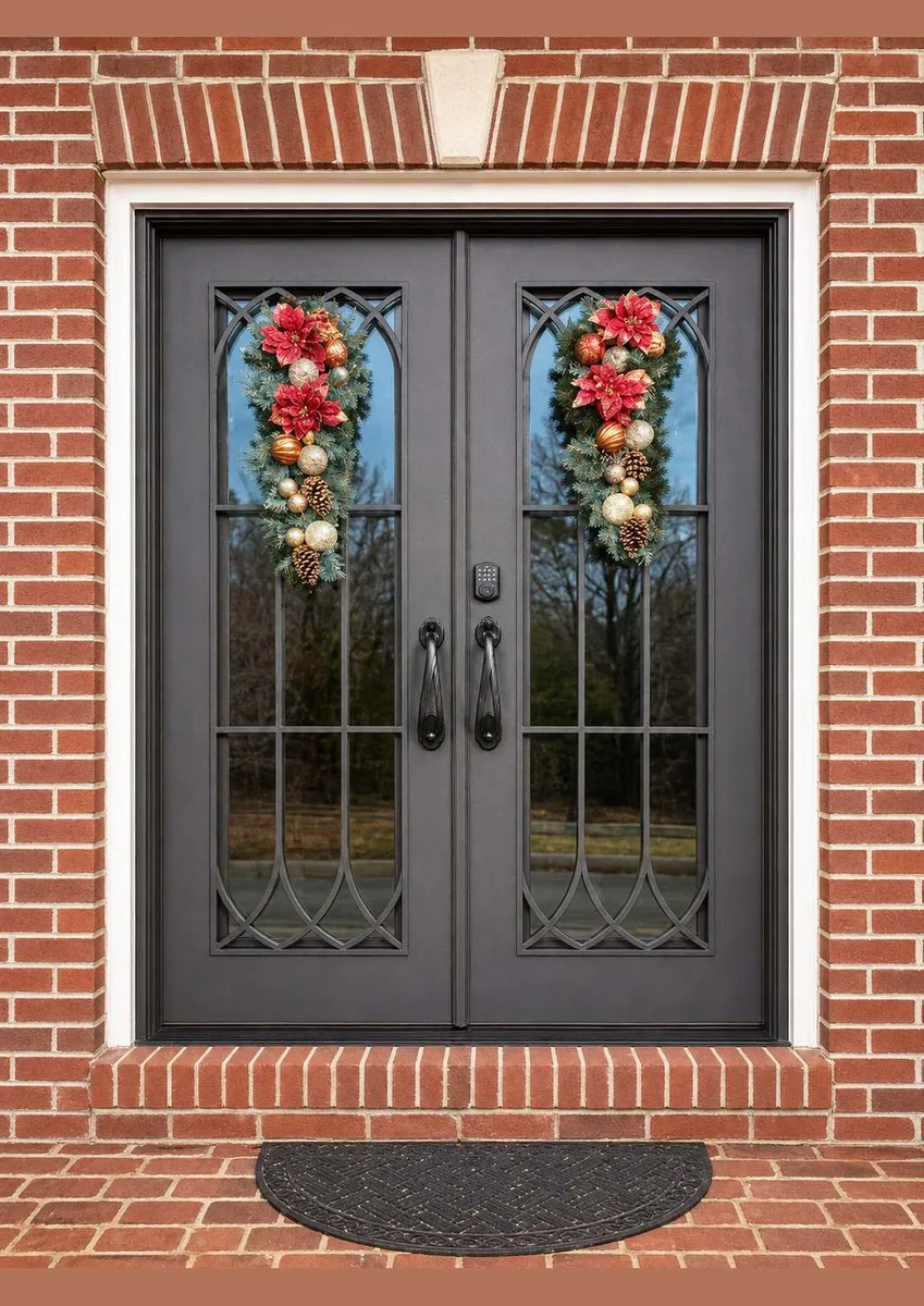 Traditional Double Iron Entry Doors — Marvin, NC